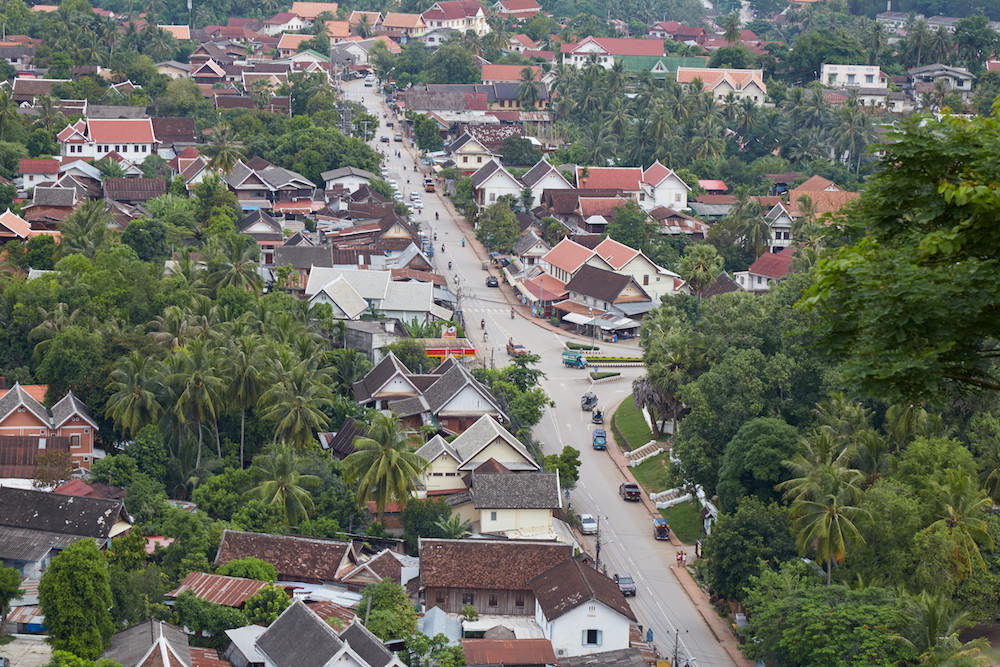 Luang Prabang Aerial View