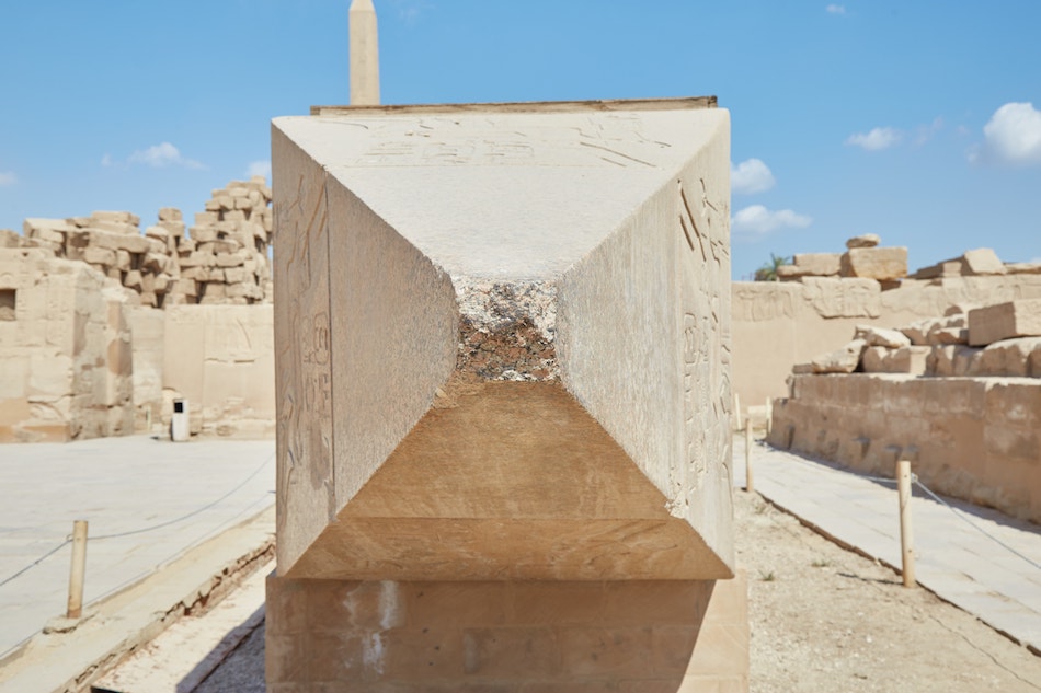 Karnak Temple Guide Fallen Obelisk