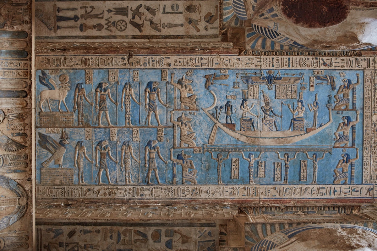 Dendera Temple Hypostyle Hall