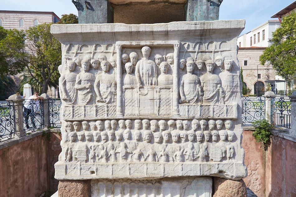 Obelisk of Theodosius Byzantine Istanbul