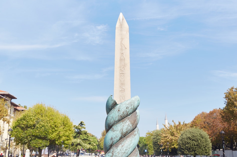 Obelisk of Theodosius Byzantine Istanbul