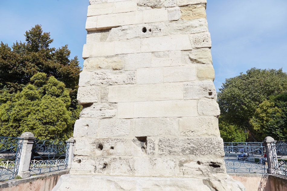 Walled Obelisk Byzantine Istanbul