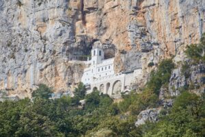 Hiking to Ostrog Monastery