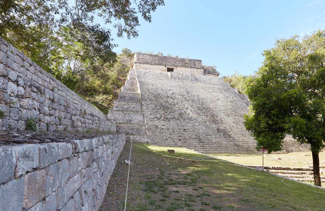 Visiting Uxmal Ruins