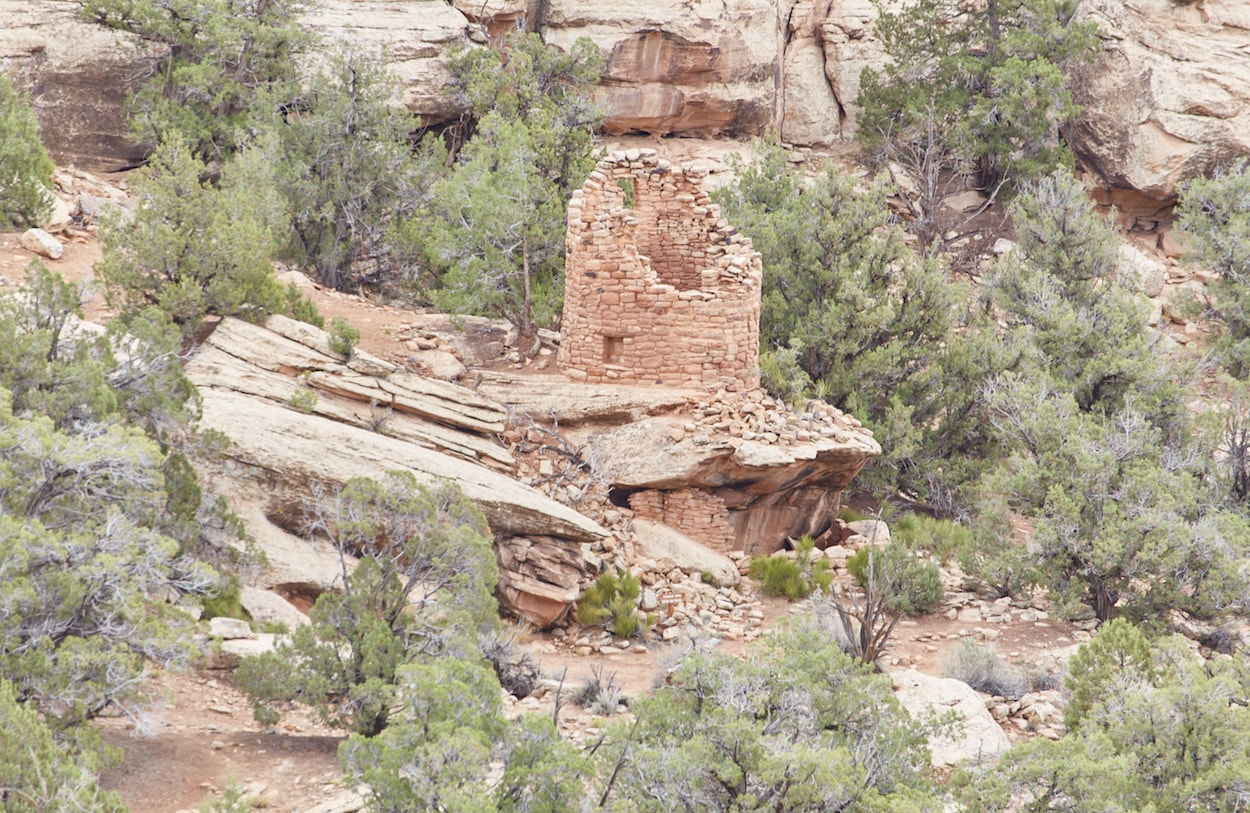 Canyons of the Ancients Painted Hand Pueblo