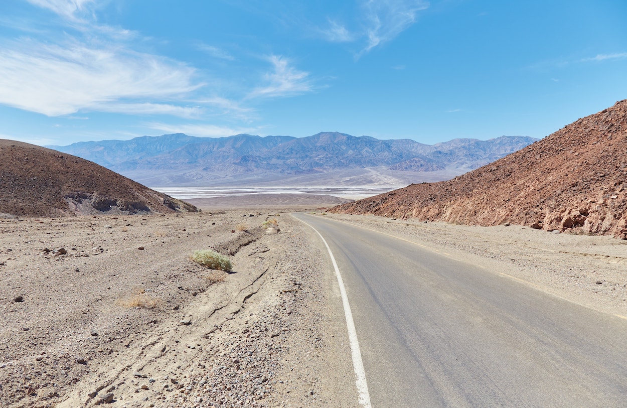 Artist's Drive A Day in Death Valley