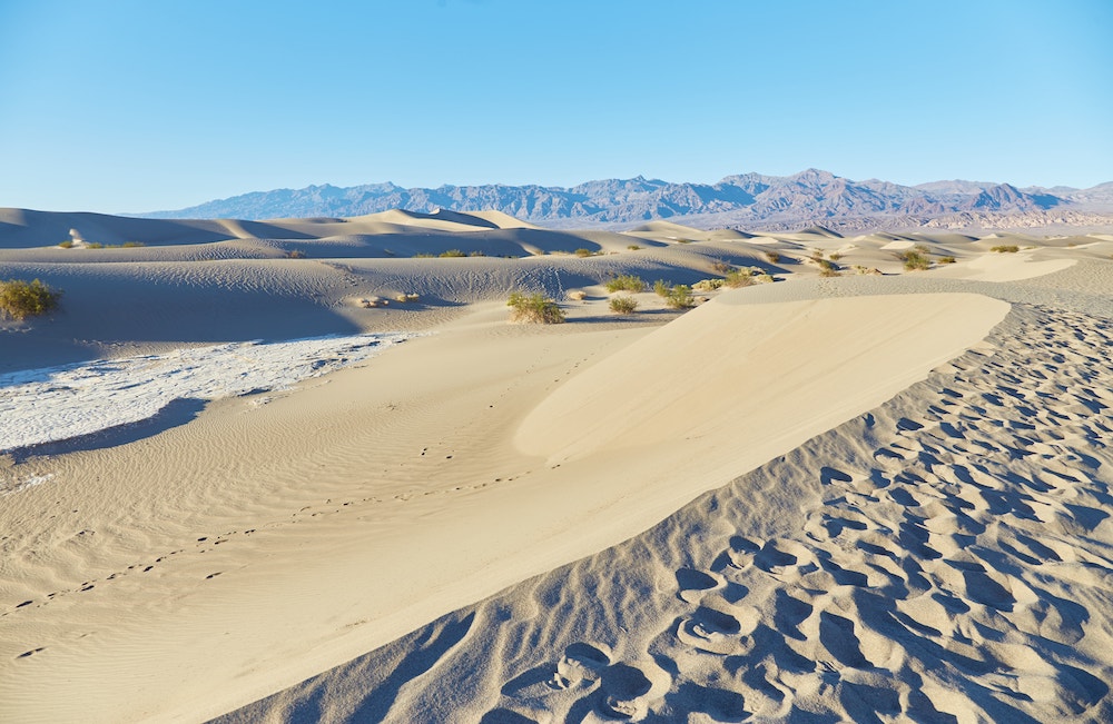 Mesquite Flat Sand Dunes A Day in Death Valley