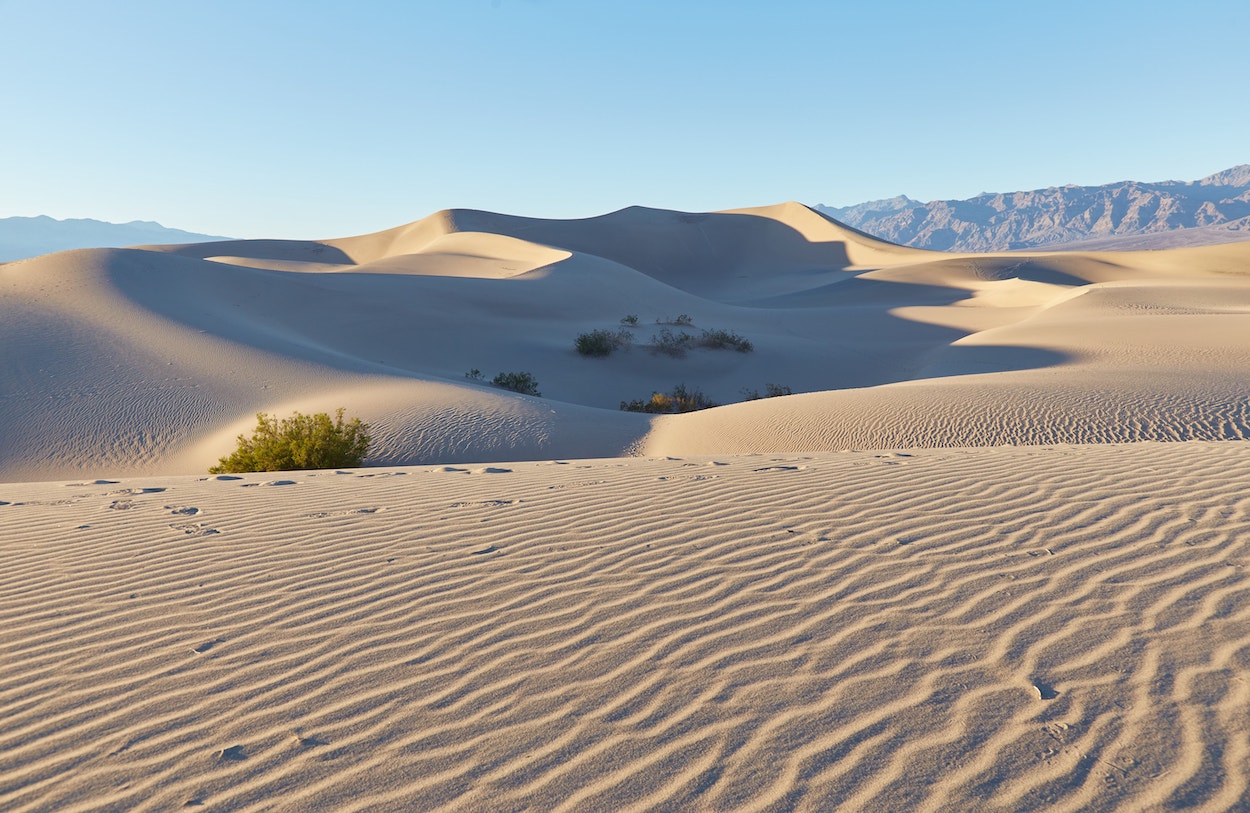 Mesquite Flat Sand Dunes A Day in Death Valley