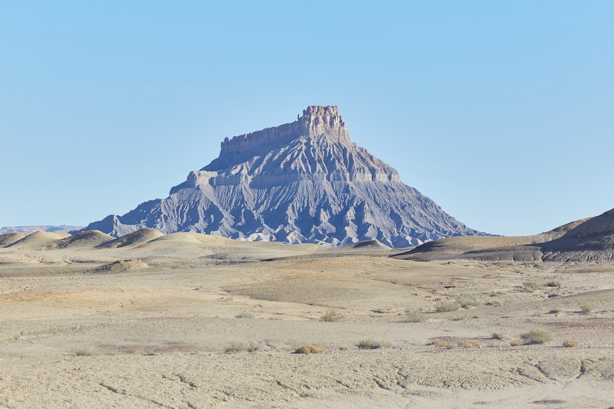 Factory Butte Moonscape Overlook