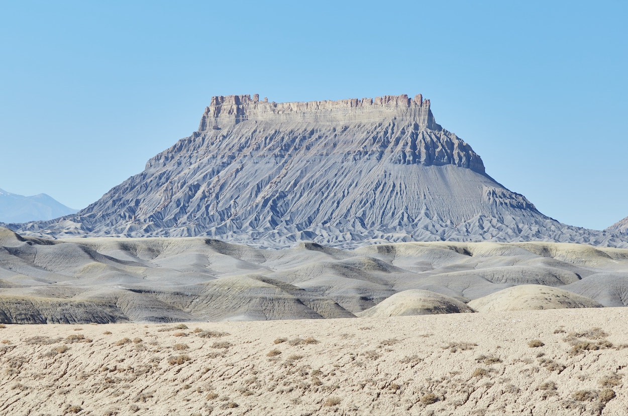 Factory Butte Moonscape Overlook