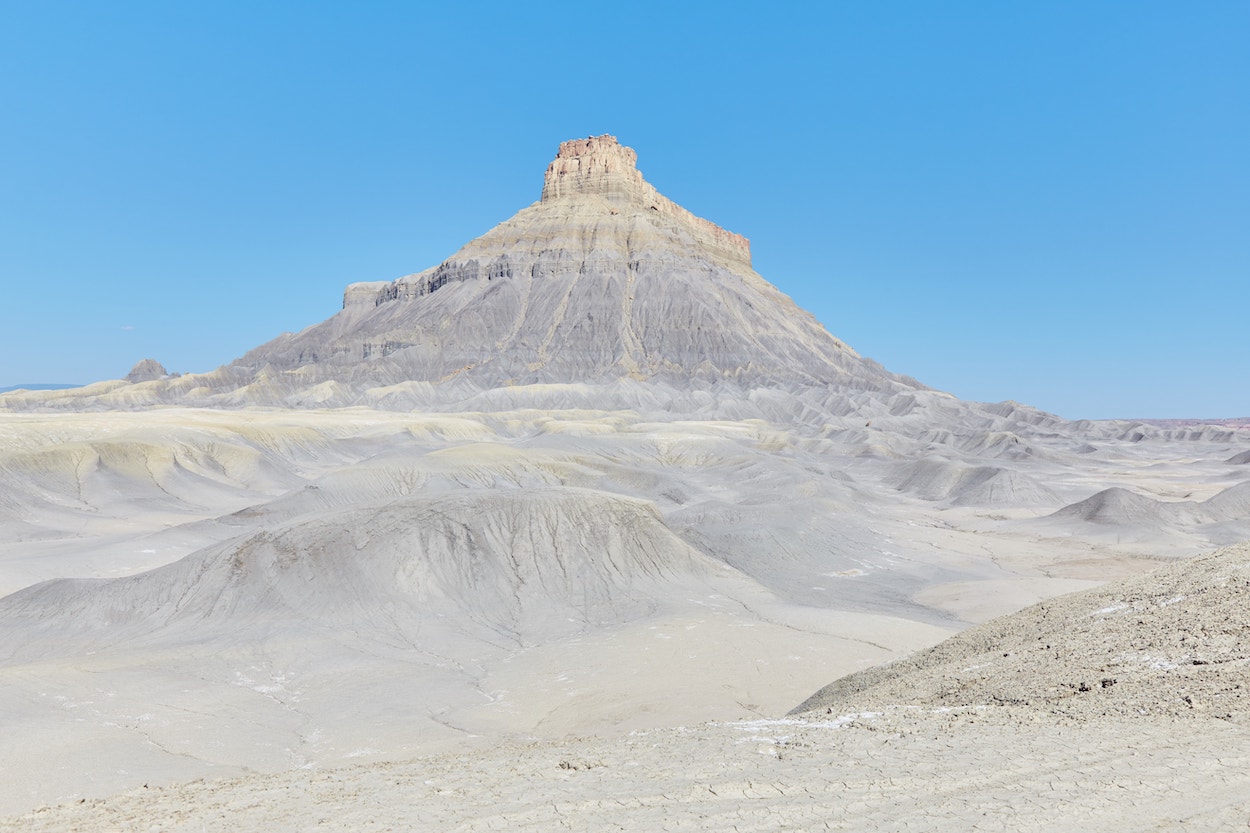Factory Butte Moonscape Overlook