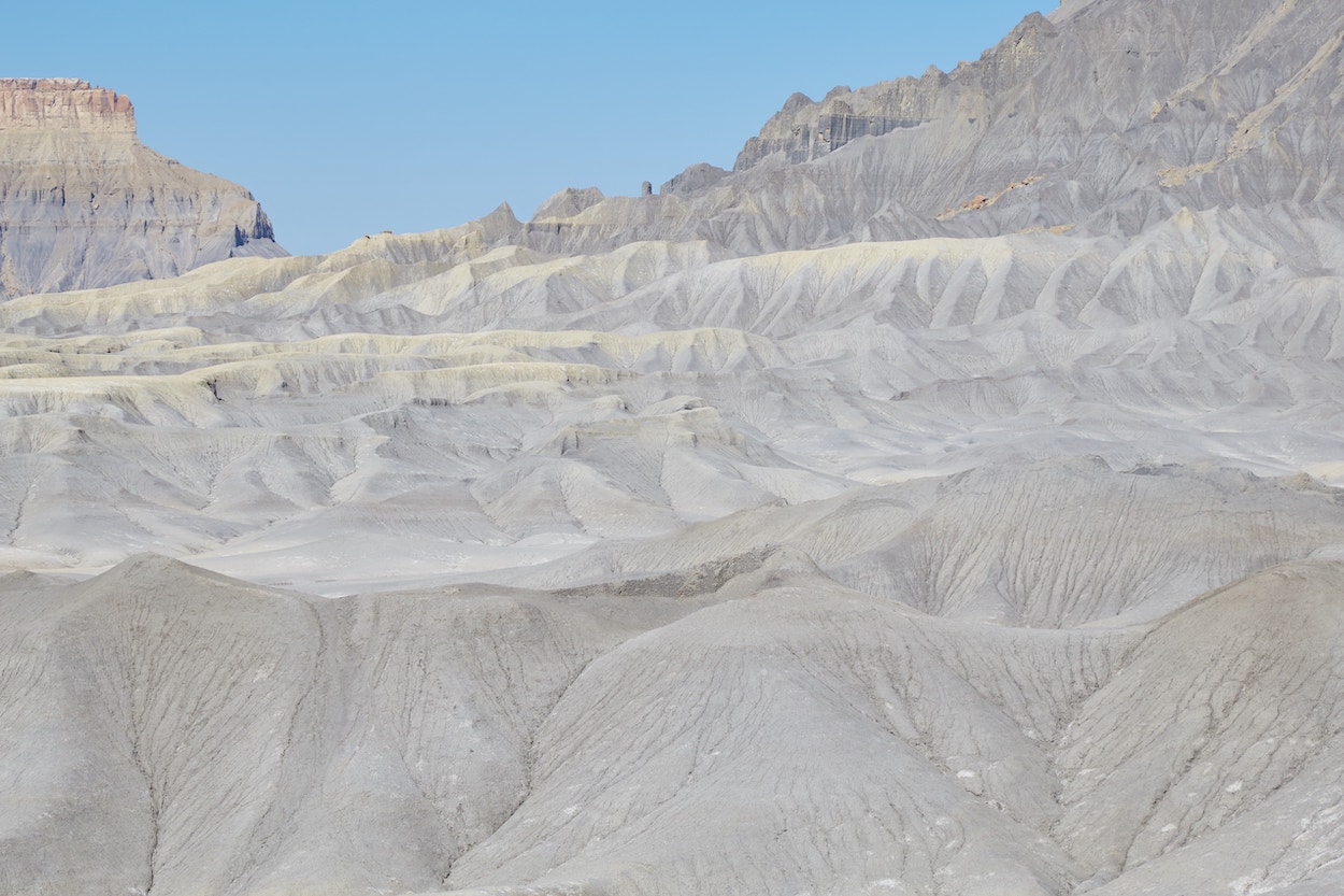Factory Butte Moonscape Overlook