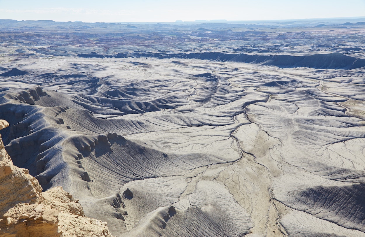 Factory Butte Moonscape Overlook