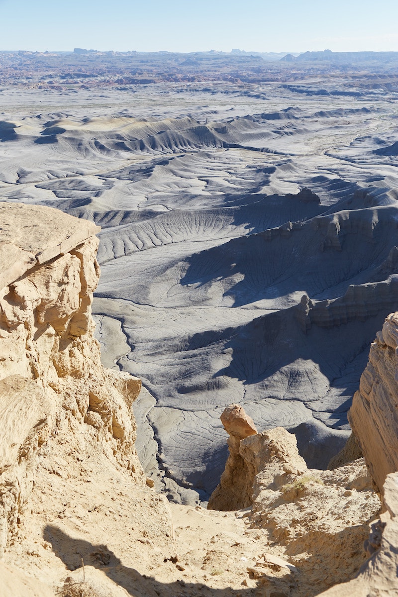 Factory Butte Moonscape Overlook