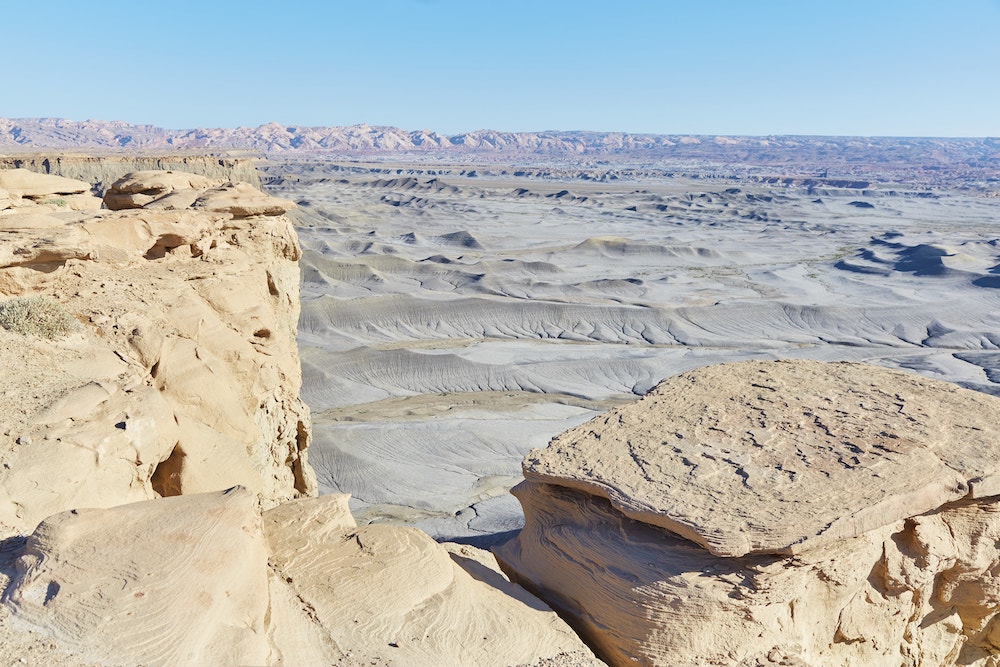 Factory Butte Moonscape Overlook