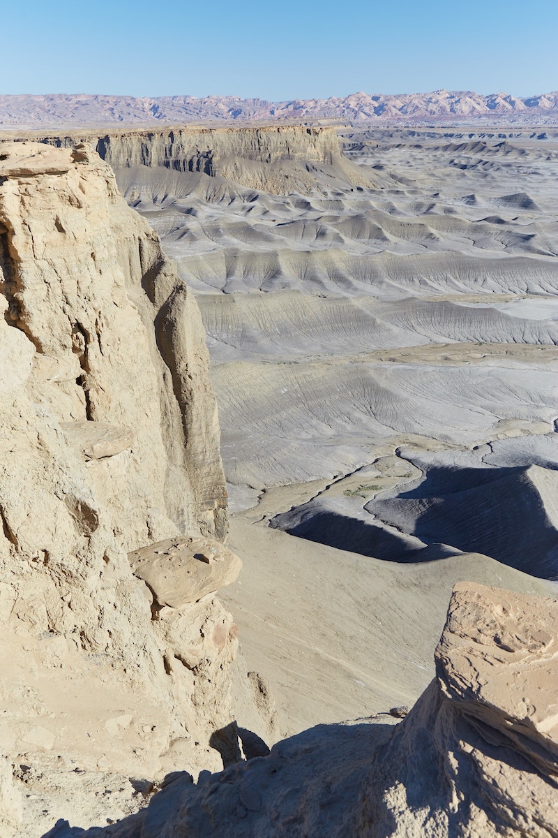 Factory Butte Moonscape Overlook