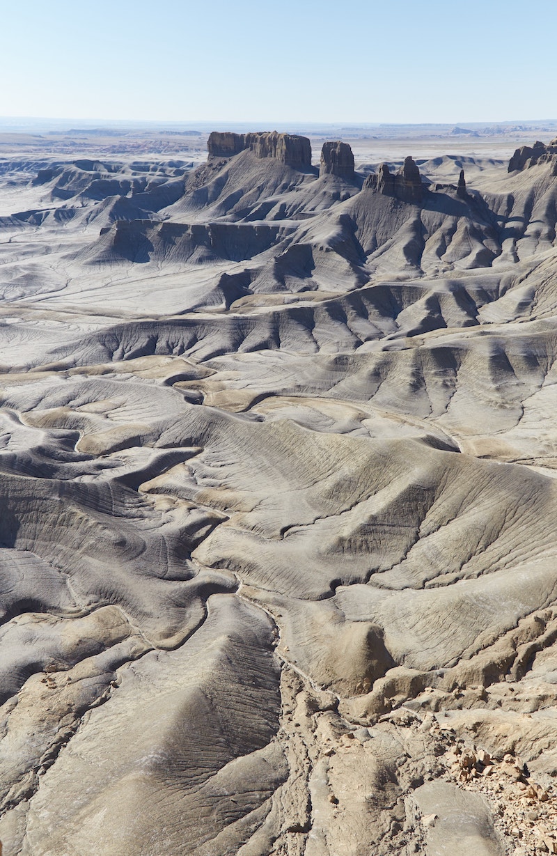 Factory Butte Moonscape Overlook