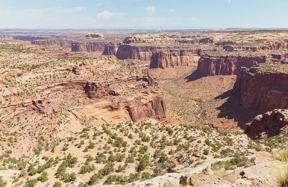 Island in The Sky Aztec Butte