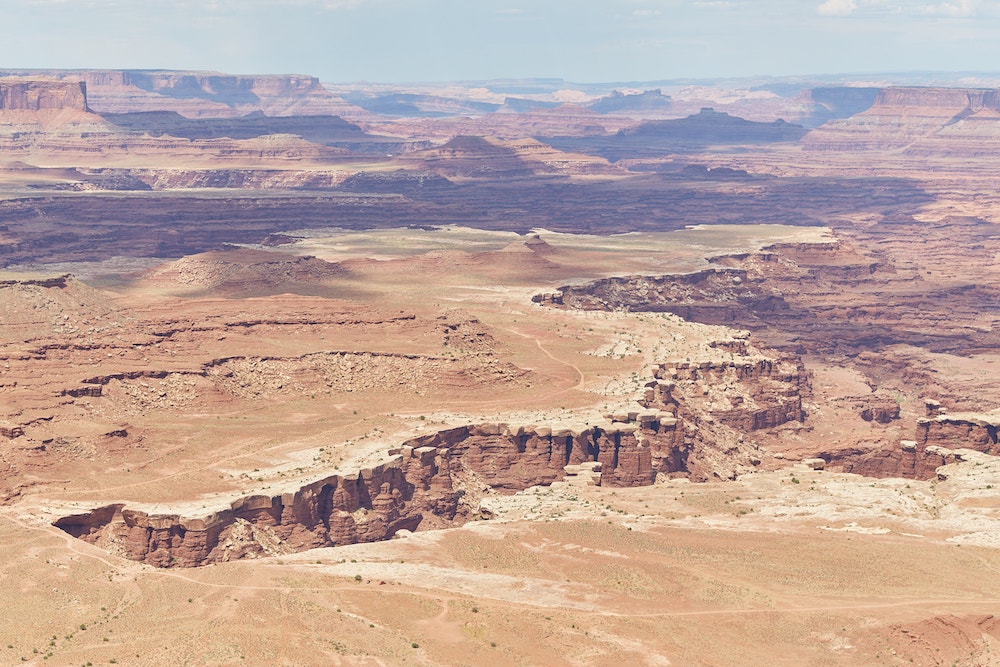 Island in The Sky White Rim Overlook