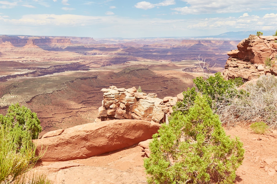 Island in The Sky White Rim Overlook